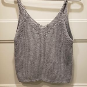 Crop top knit